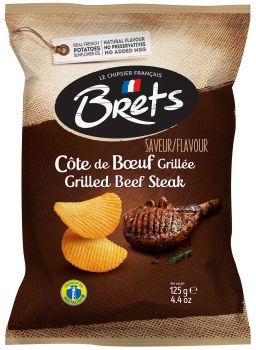 Brets Chips Côte de Boeuf grillée 125g